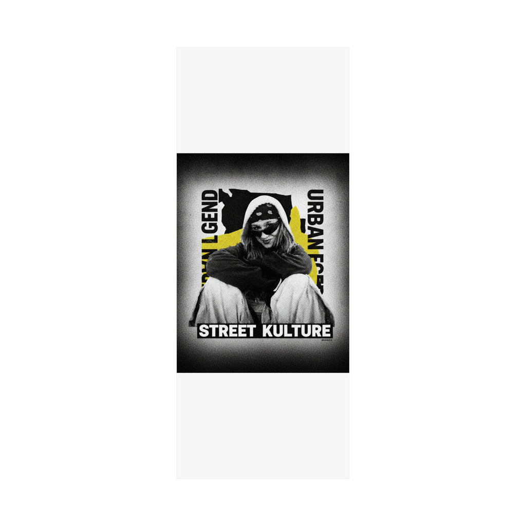 Streetwear Collage — Person — Matte Poster