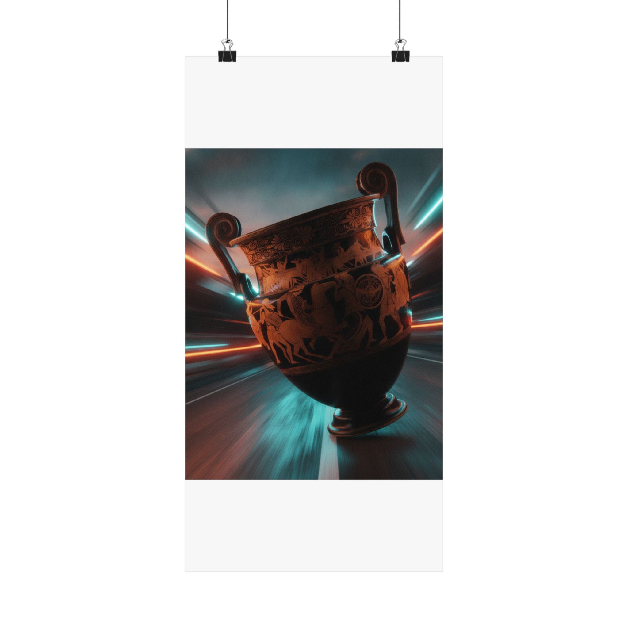 Fast Furious — Vase — Matte Poster