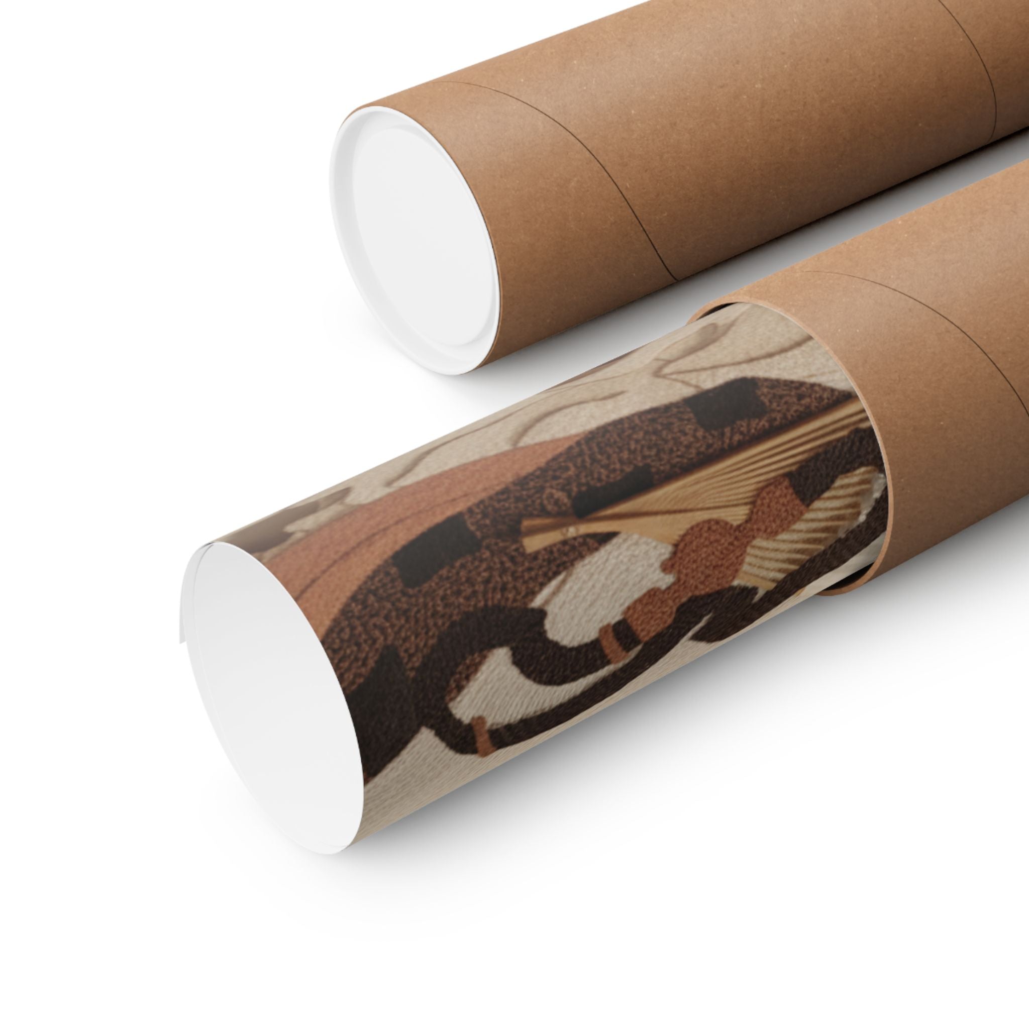 Product Marketing — Belt And Fan On A Piece Of Cloth — Matte Poster