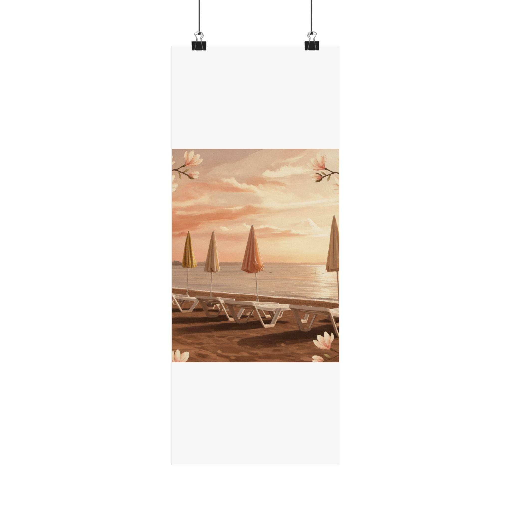 Southern Sunset — Umbrella — Matte Poster