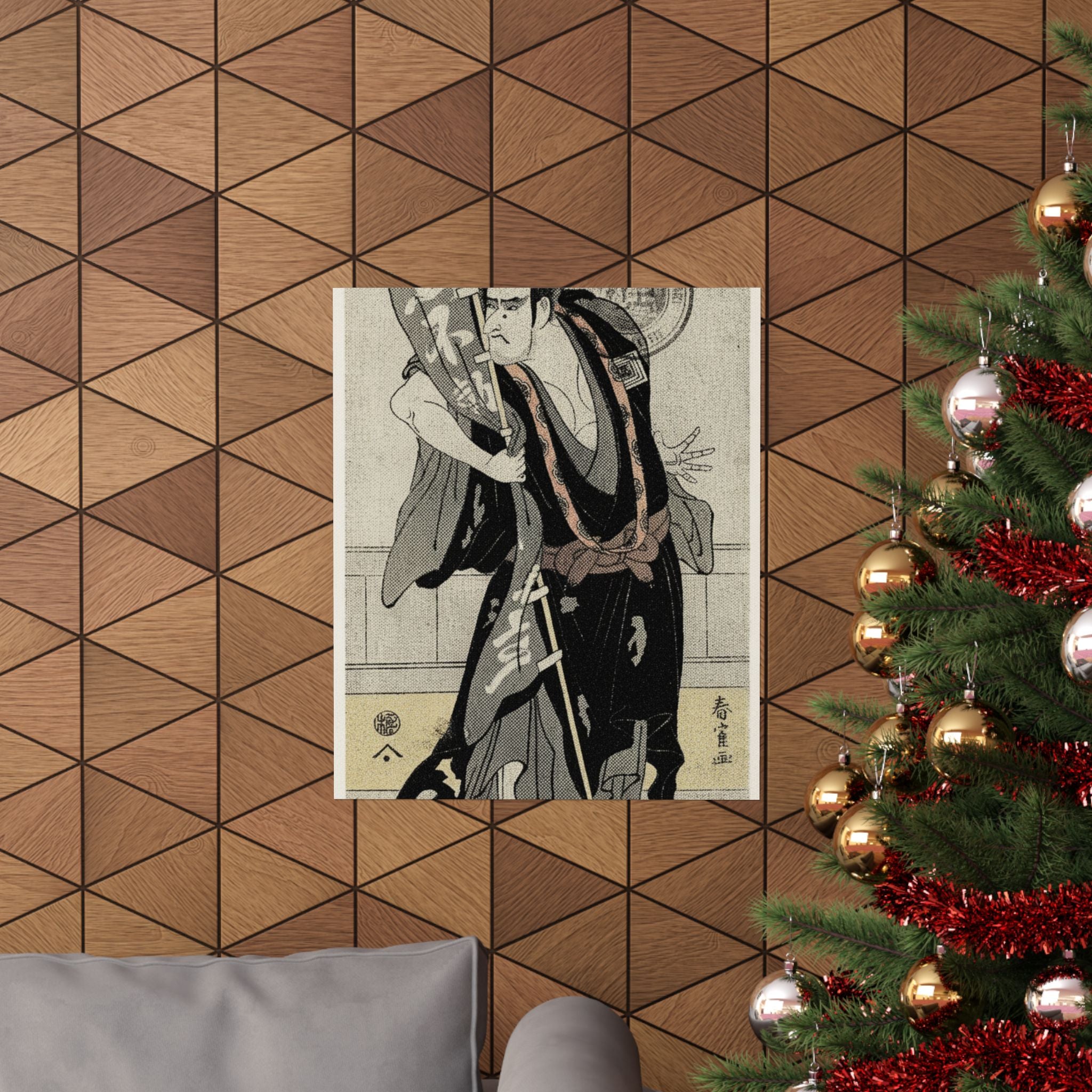 Vintage Bootleg — The 2Nd Ichikawa Komazo — Matte Poster