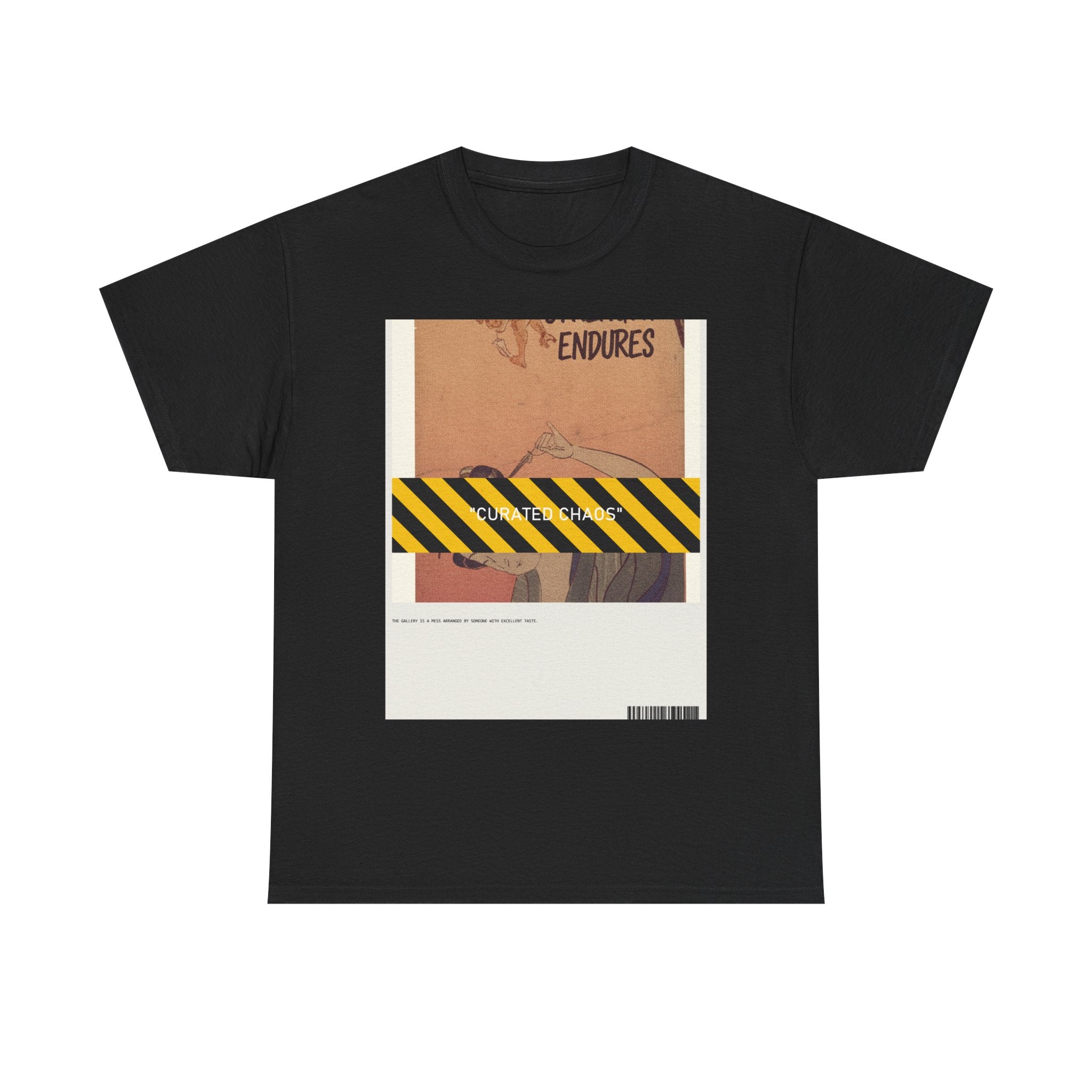 "CURATED CHAOS" graphic tee by Zukkay