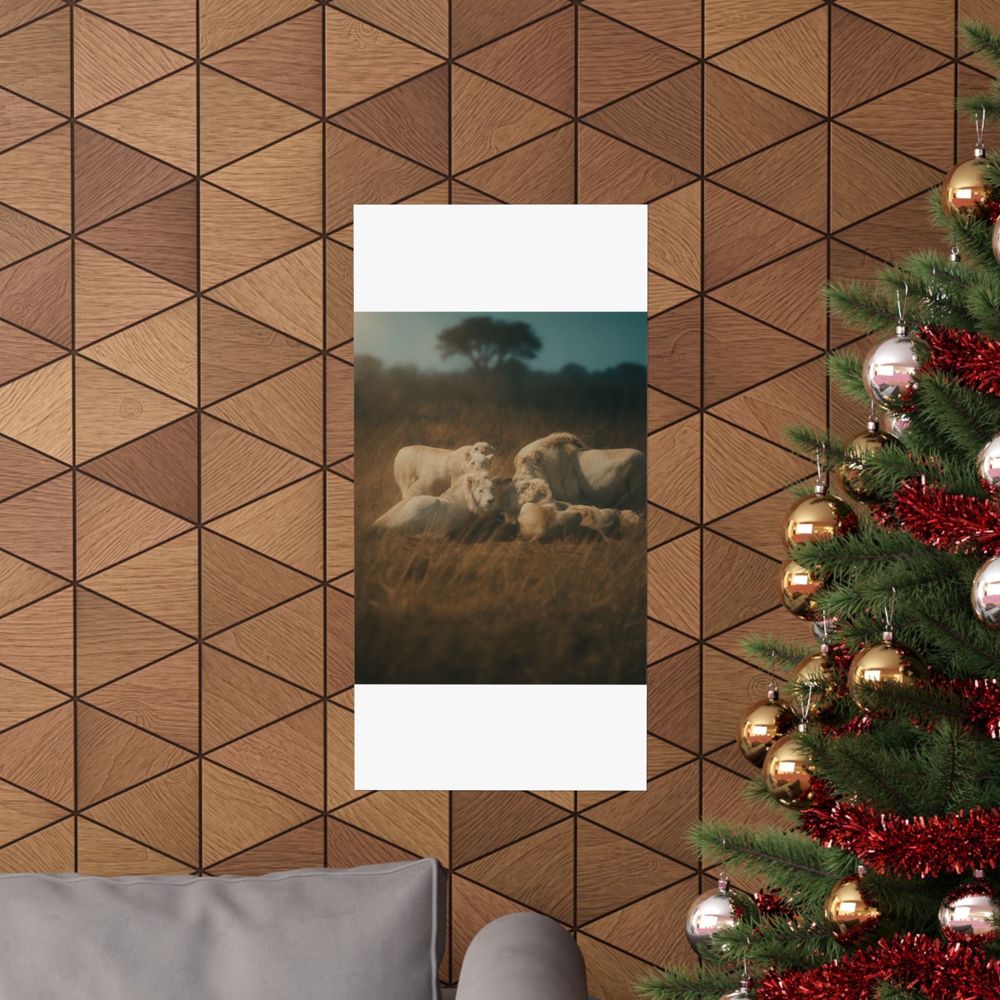 Cinematic — Lion — Matte Poster