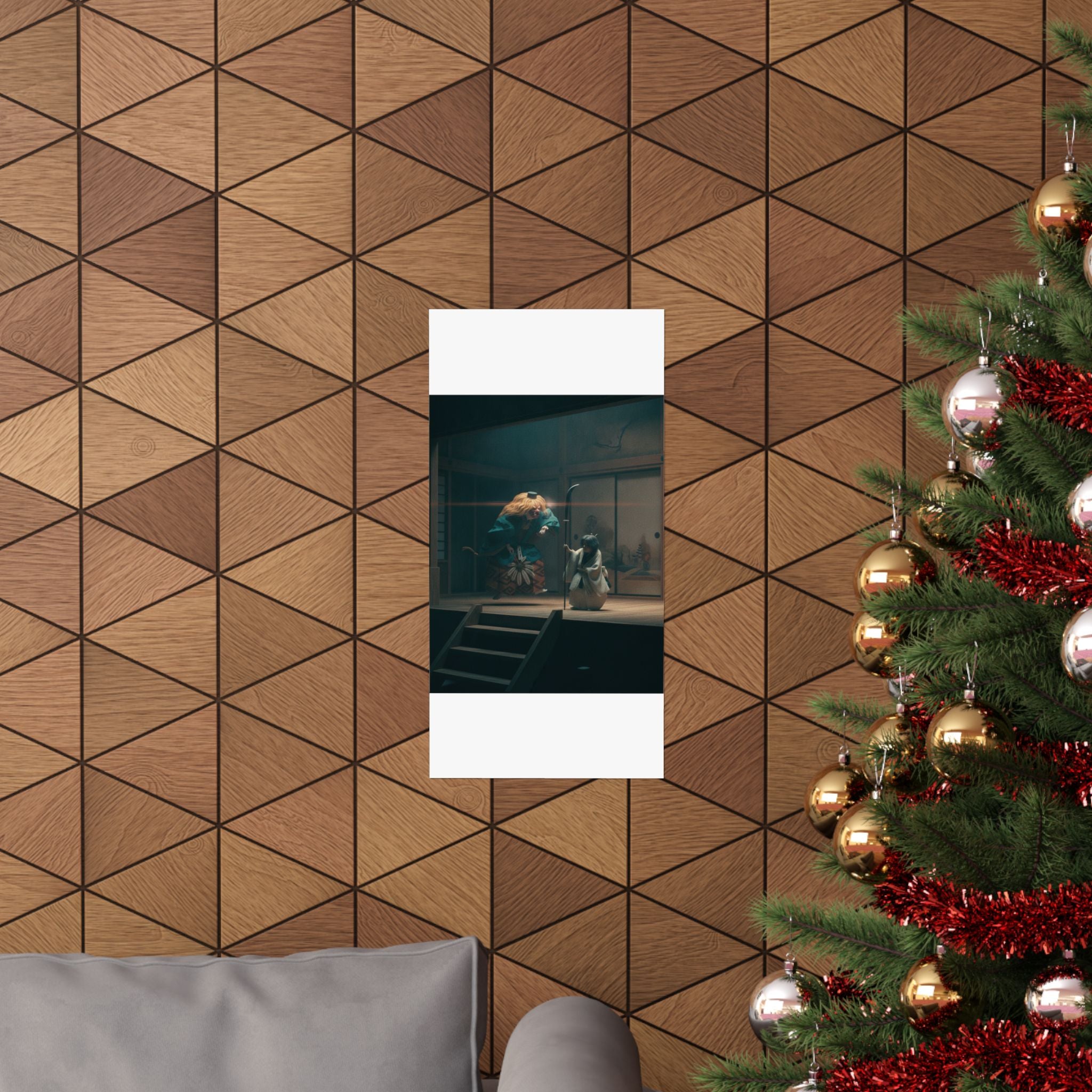 Cinematic — Scene From Noh Dance — Matte Poster