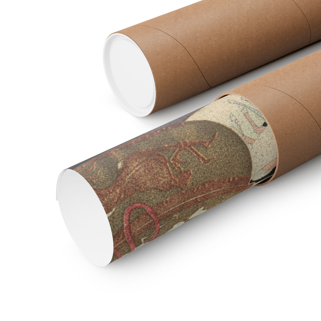 Vintage Bootleg — Scroll Painting Of Horse — Matte Poster
