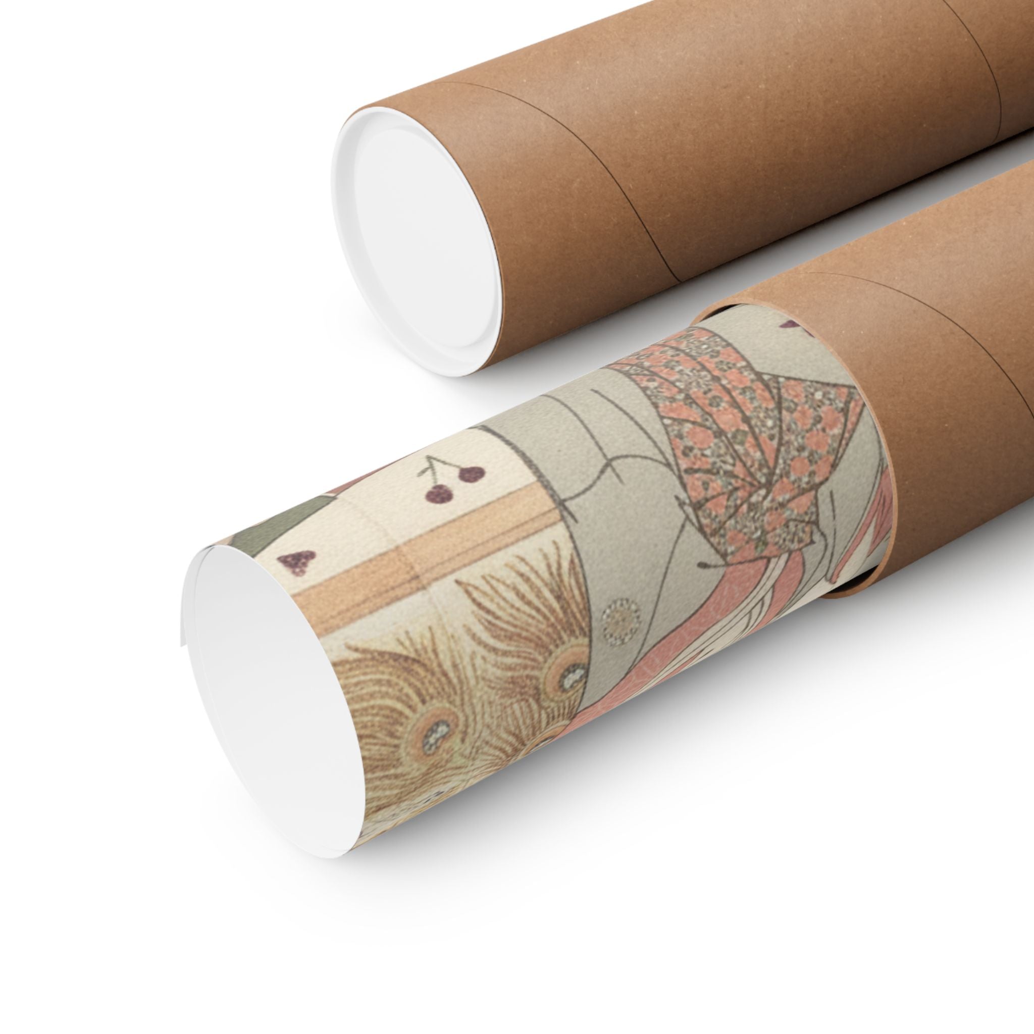 Botanical — Interior Of The House Called Ōgiya — Matte Poster