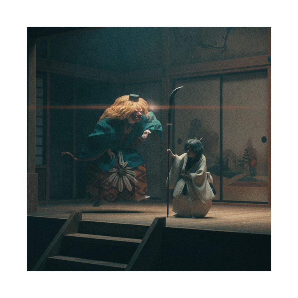 Cinematic — Scene From Noh Dance — Matte Poster