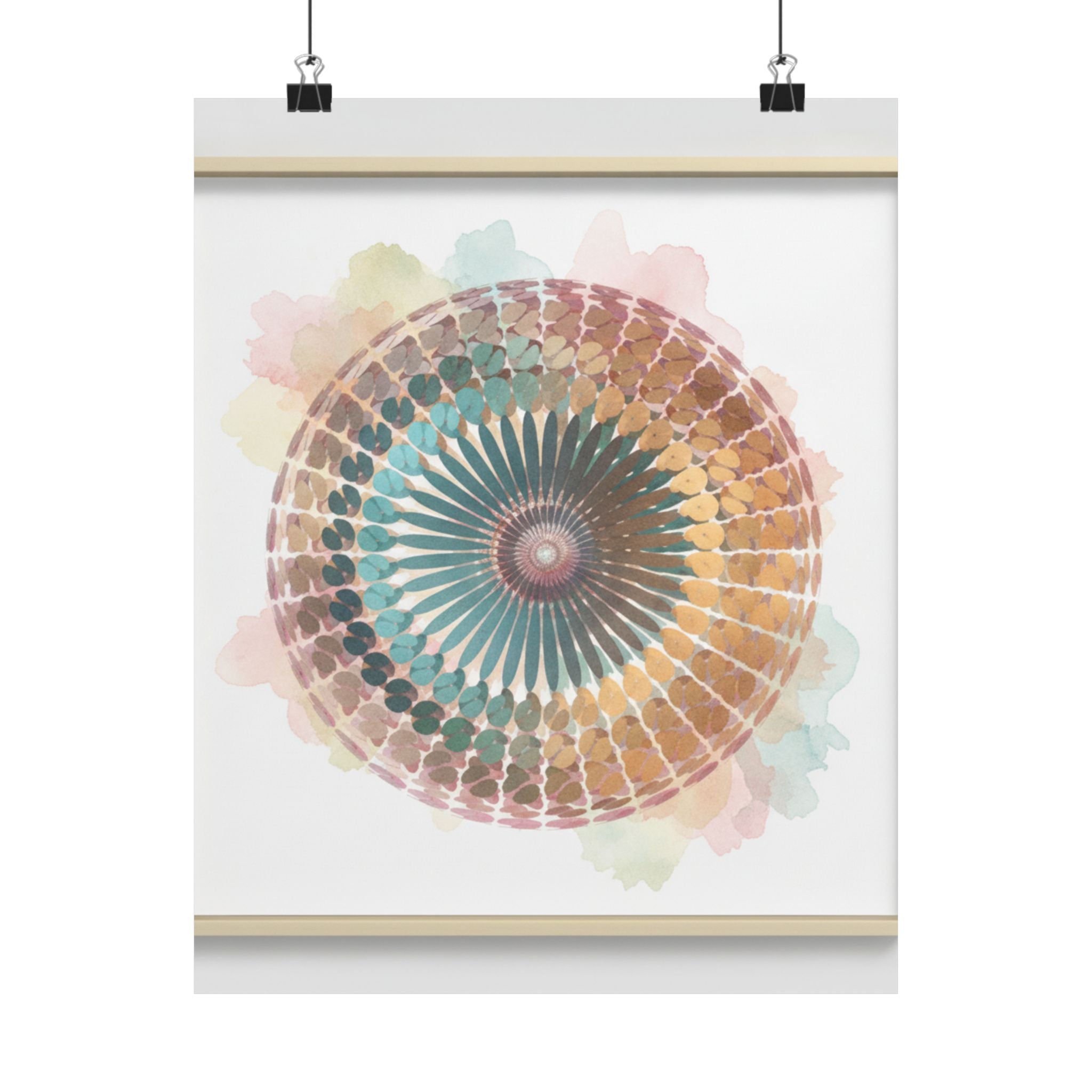Watercolor art print — product view 5