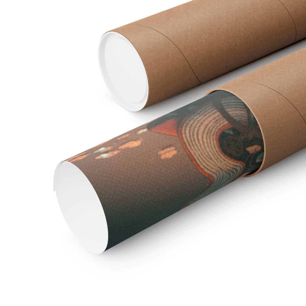 Cinematic — Courtesan And New Year Decoration — Matte Poster