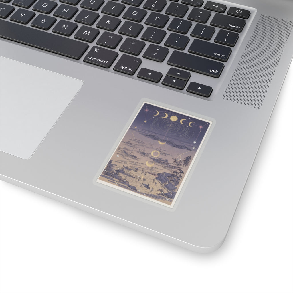 Celestial — Sails Returning To Yahashi — Kiss-Cut Sticker