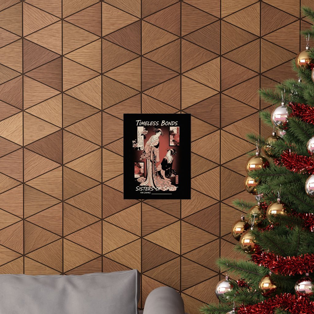 Streetwear Collage — Courtesan And Her Maid — Matte Poster