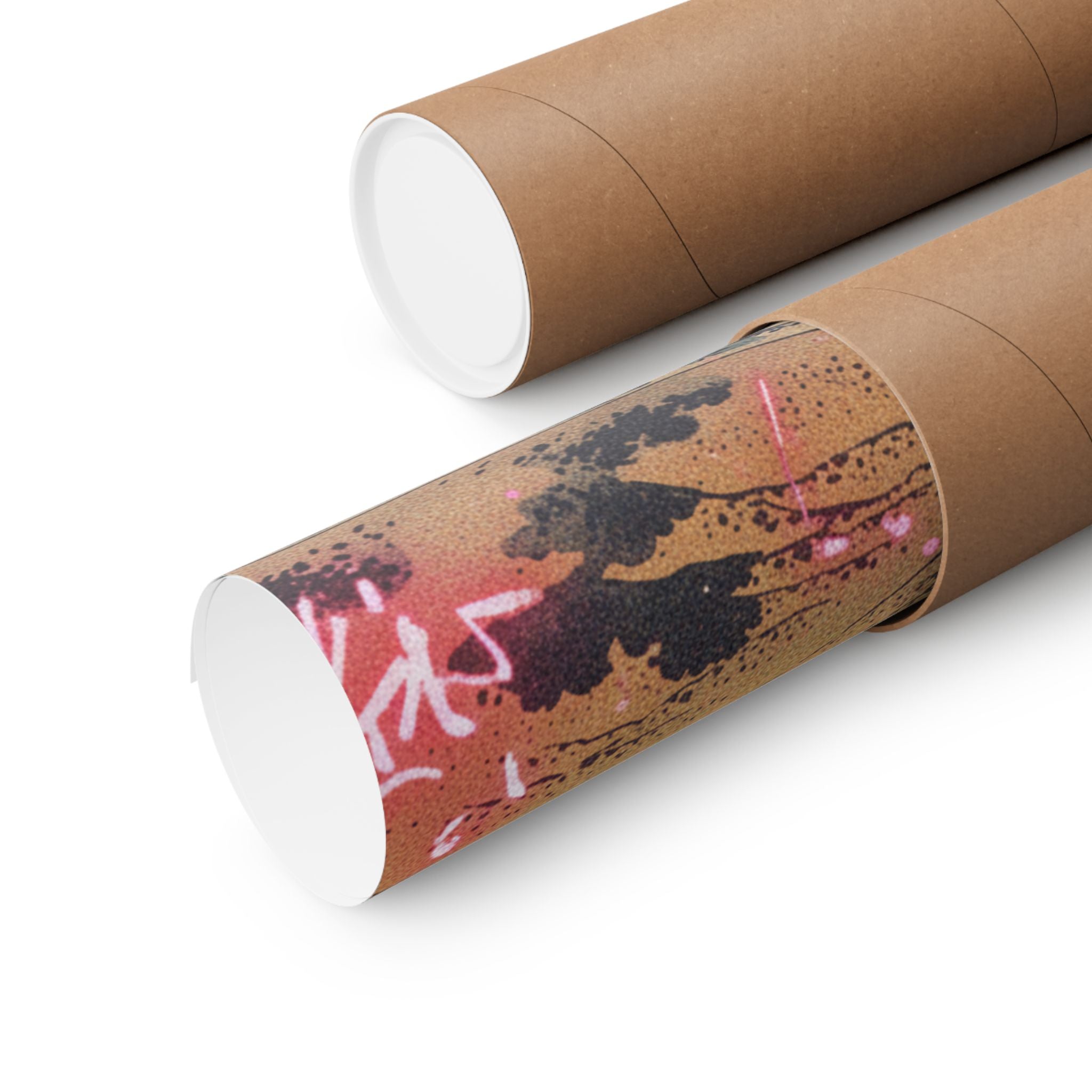 Japanese Street — The Inume Pass In Kai Province (Kōshū Inume Tōge), From The Series Thirty-Six Vi — Matte Poster