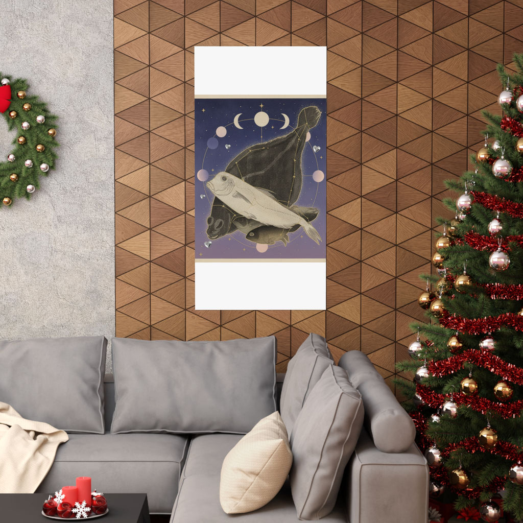 Celestial — Flounder And Other Fishes — Matte Poster