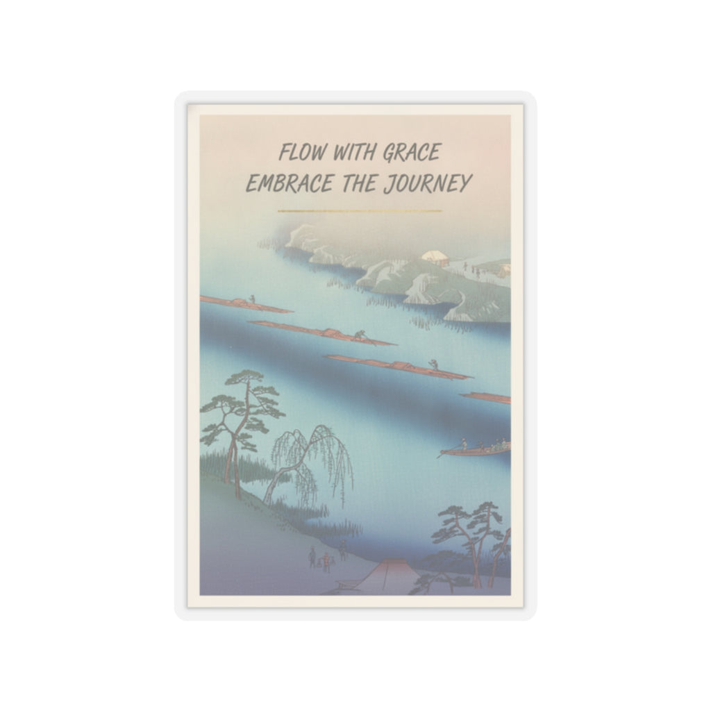 Affirmation — Kawaguchi — Kiss-Cut Sticker