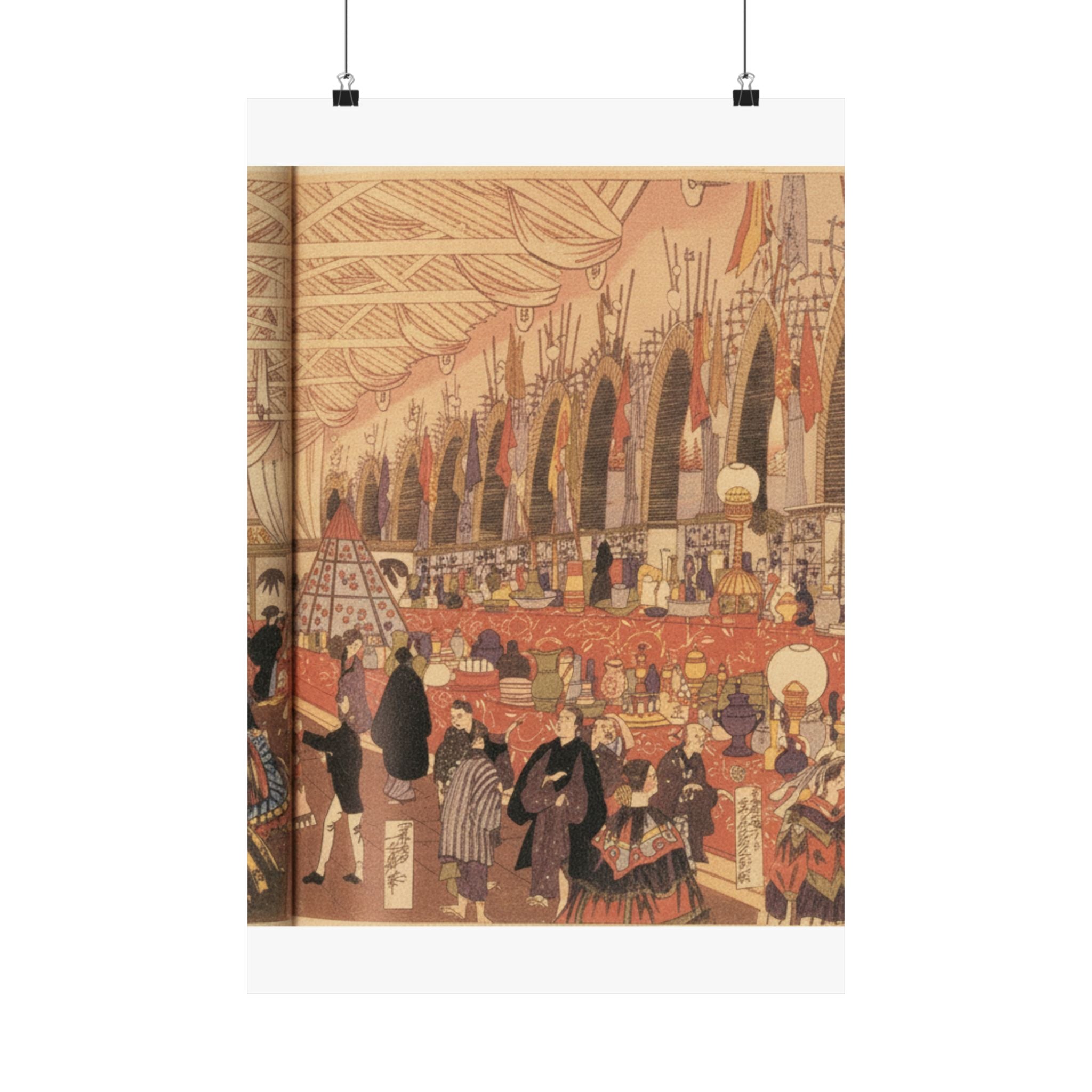 Southern Sunset — Picture Of A Prosperous English Trading Firm In Yokohama — Matte Poster