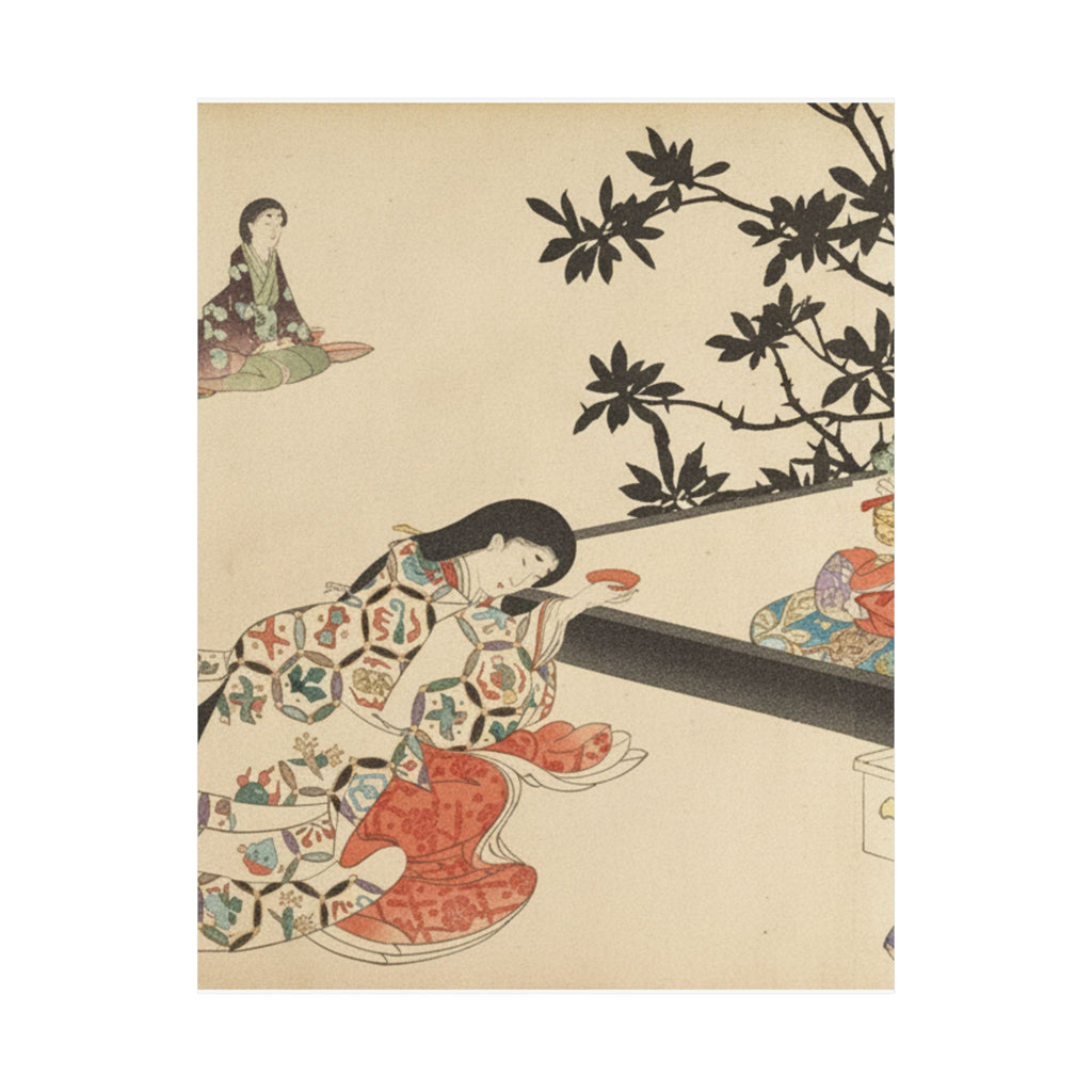 Botanical — Chiyoda Castle (Album Of Women) — Matte Poster