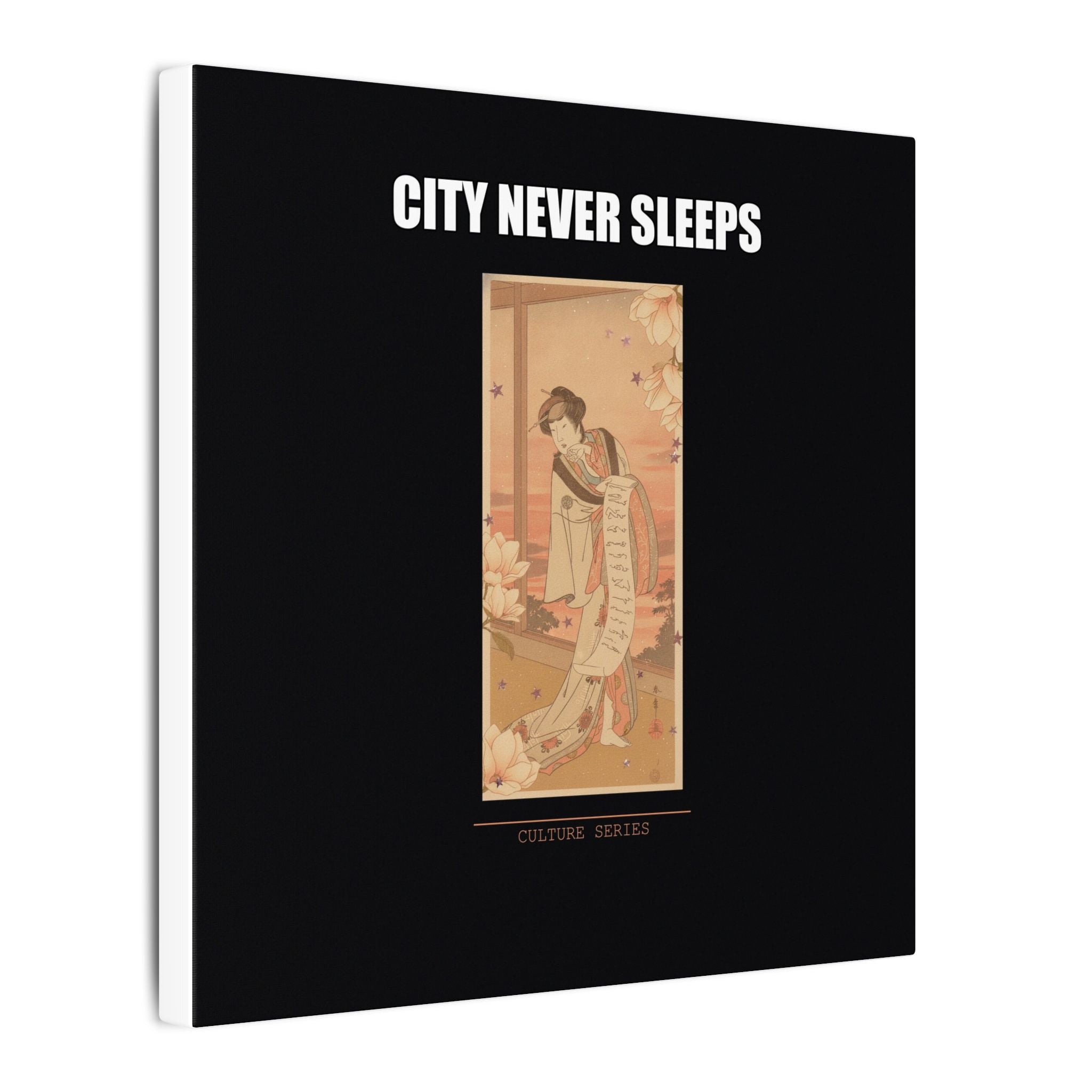 STREET CERTIFIED | The Second Yamashito Kinsaku As A Courtesan Standing In A Room — Matte Canvas