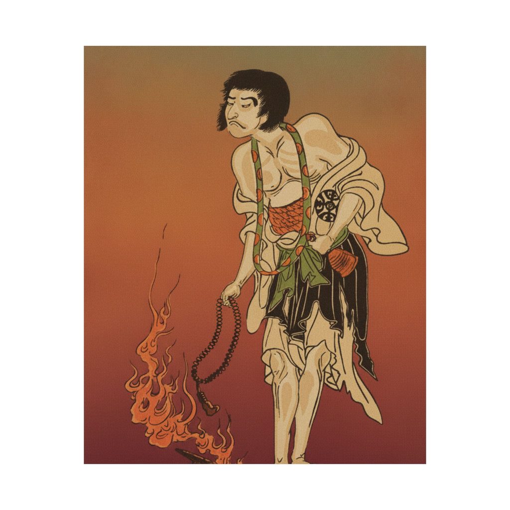 Affirmation — The First Nakamura Nakazo In The Role Of Raigo Ajari, A Buddhist Monk — Matte Poster
