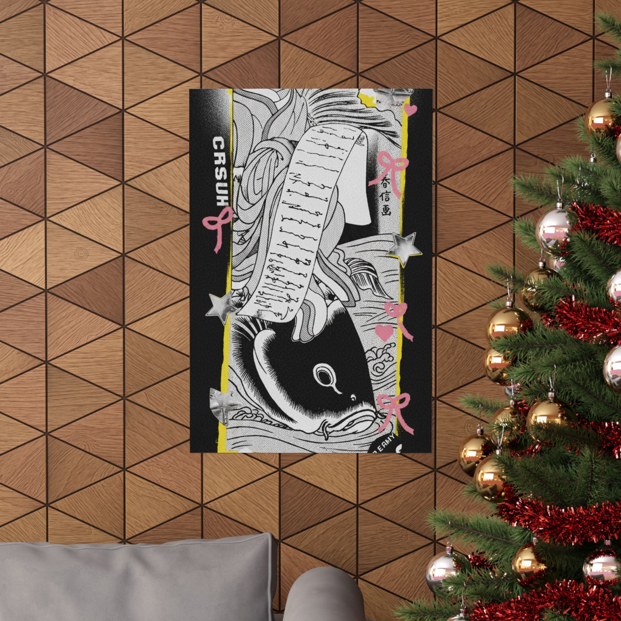 Streetwear Collage — The Bijin Kinko — Matte Poster