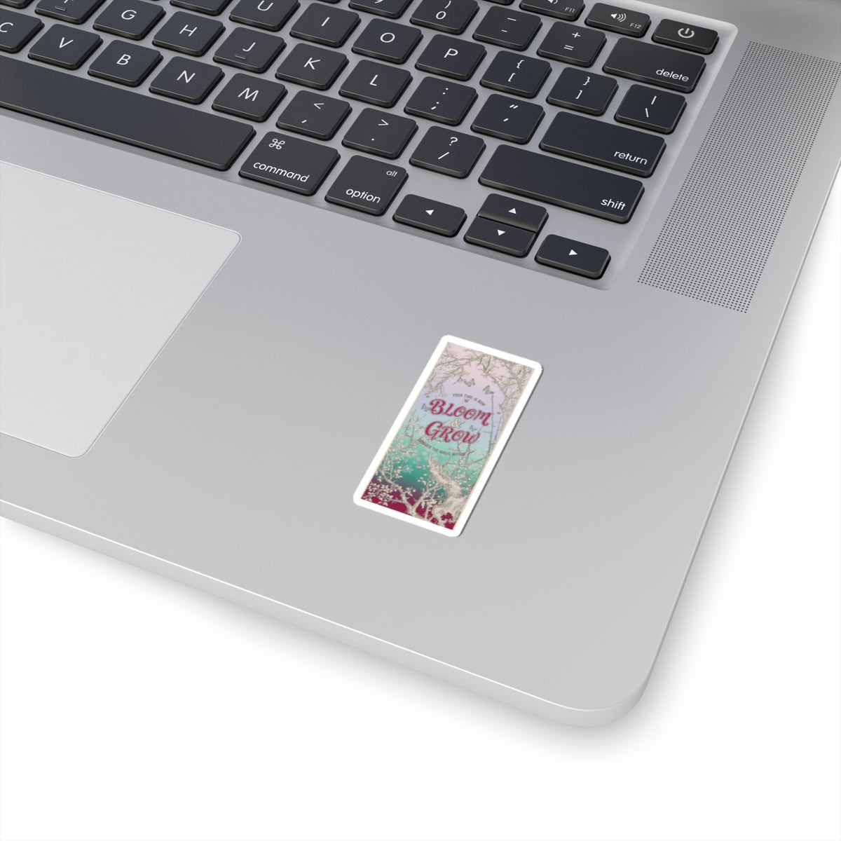 Affirmation — Plum Tree In Blossom — Kiss-Cut Sticker