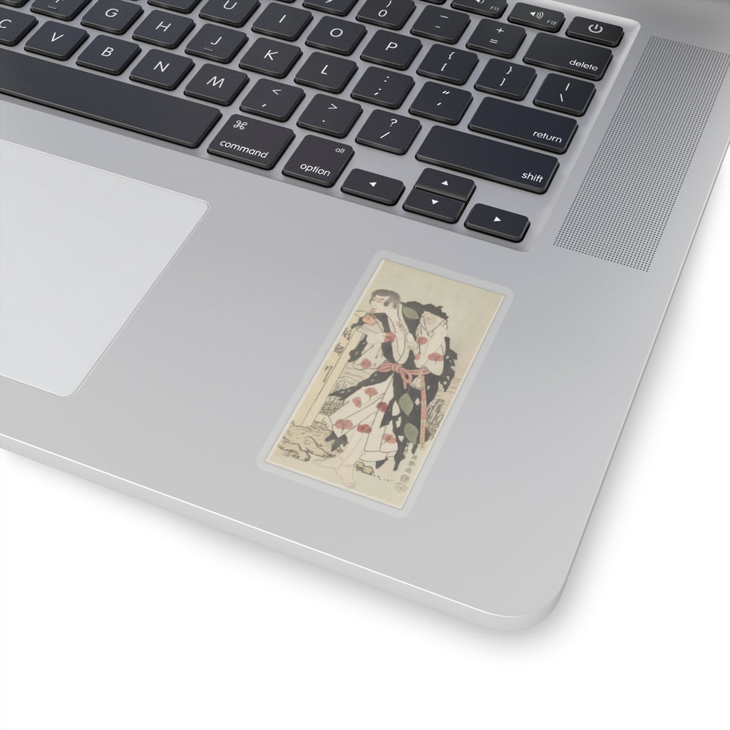 Botanical — Morita Kanya Viii As Kawachi Kanja, Disguised As Genkaibo — Kiss-Cut Sticker