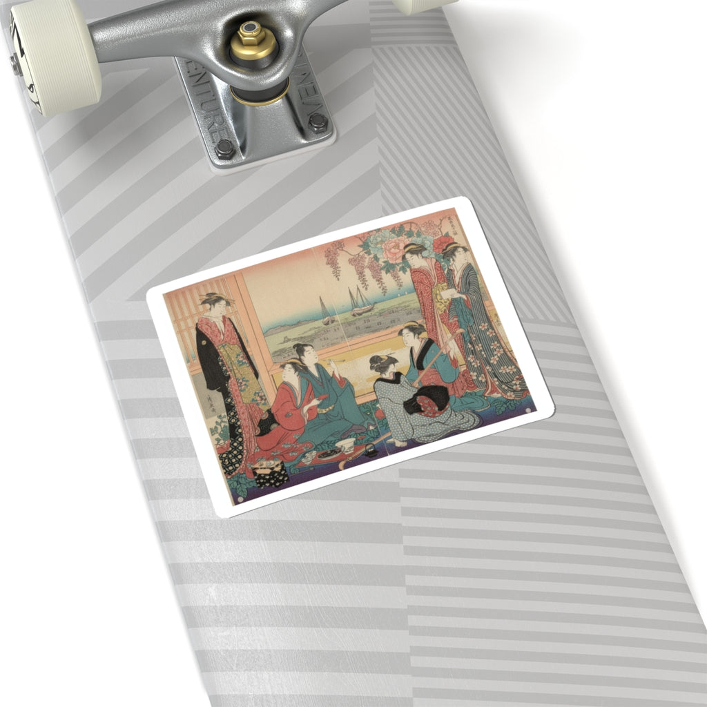 Affirmation — Teahouse In Shinagawa — Kiss-Cut Sticker