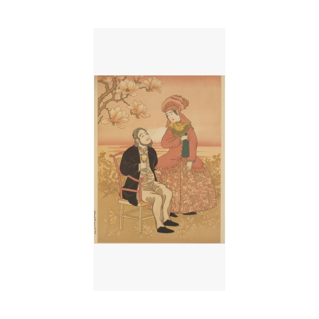 Southern Sunset — France, From The Series Pictures Of People From Foreign Lands (Gaikoku Jinbutsu  — Matte Poster