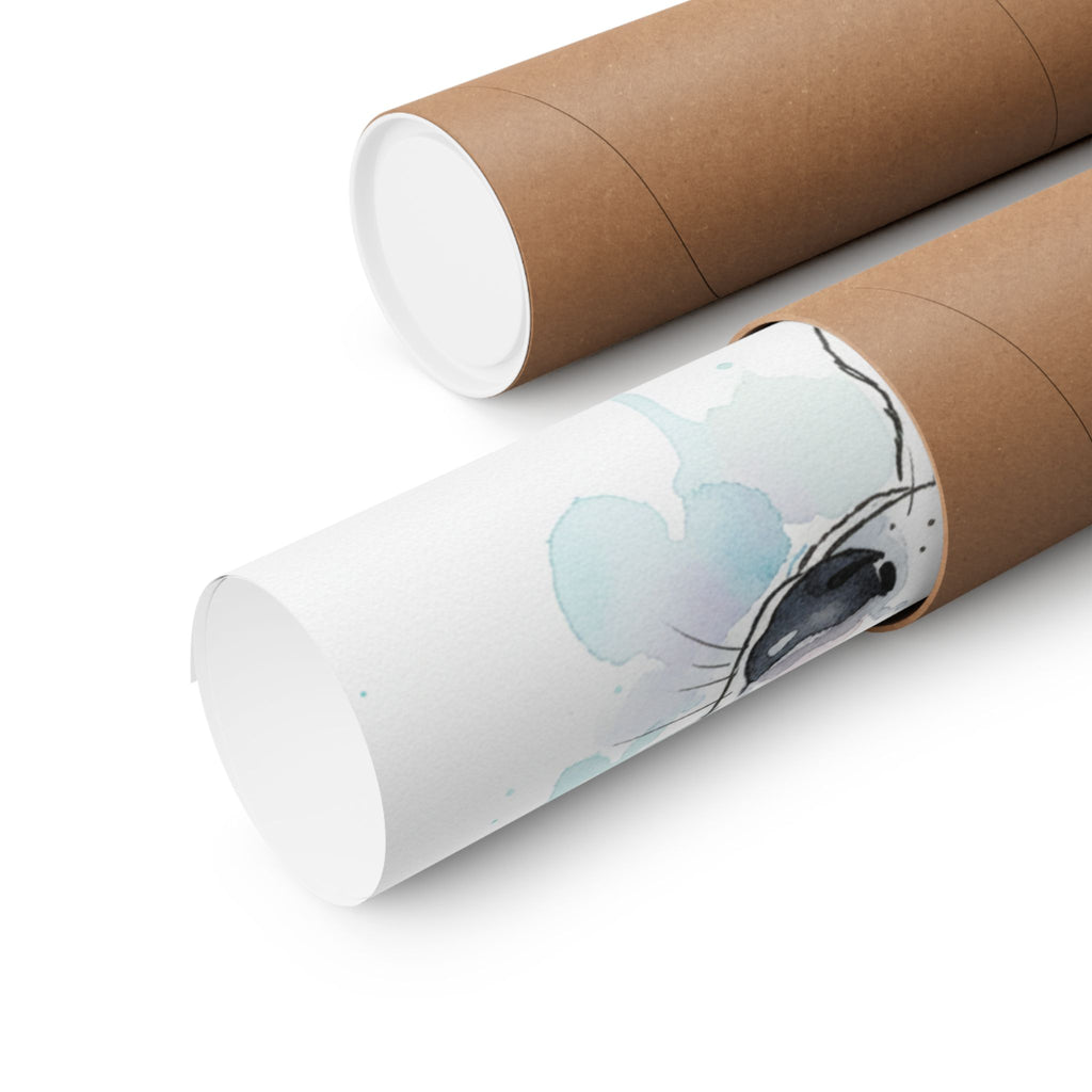 Watercolor — Dog — Matte Poster