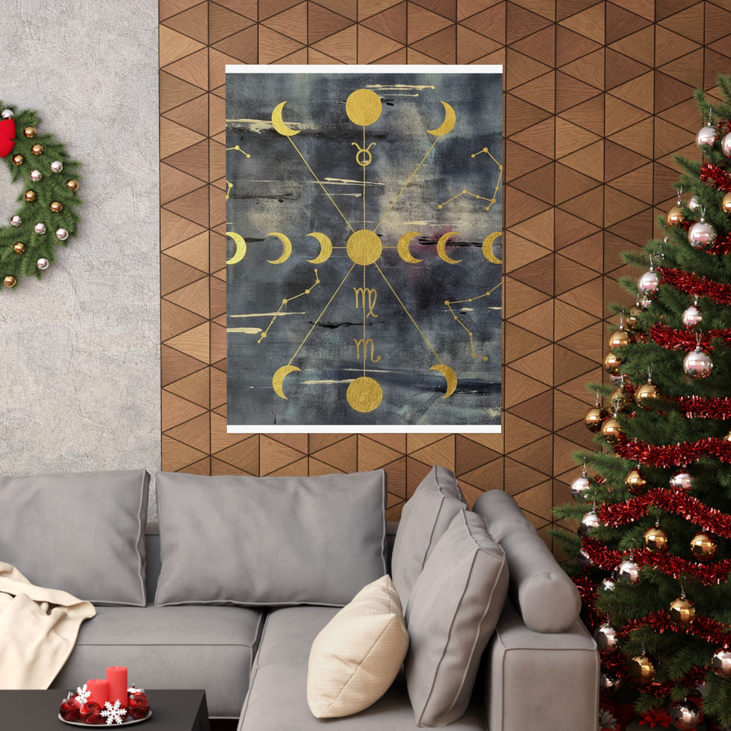 Celestial — Abstract — Matte Poster