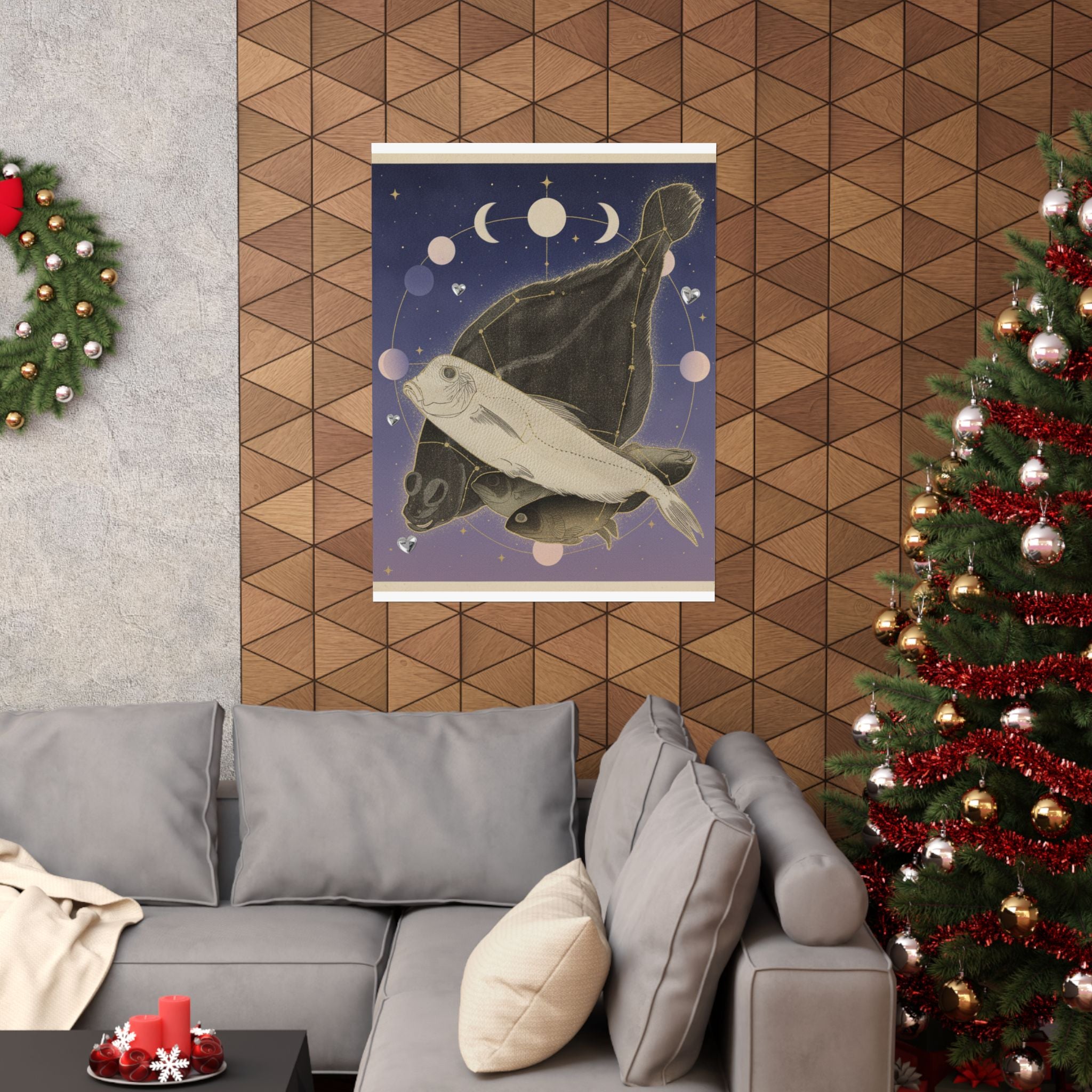 Celestial — Flounder And Other Fishes — Matte Poster