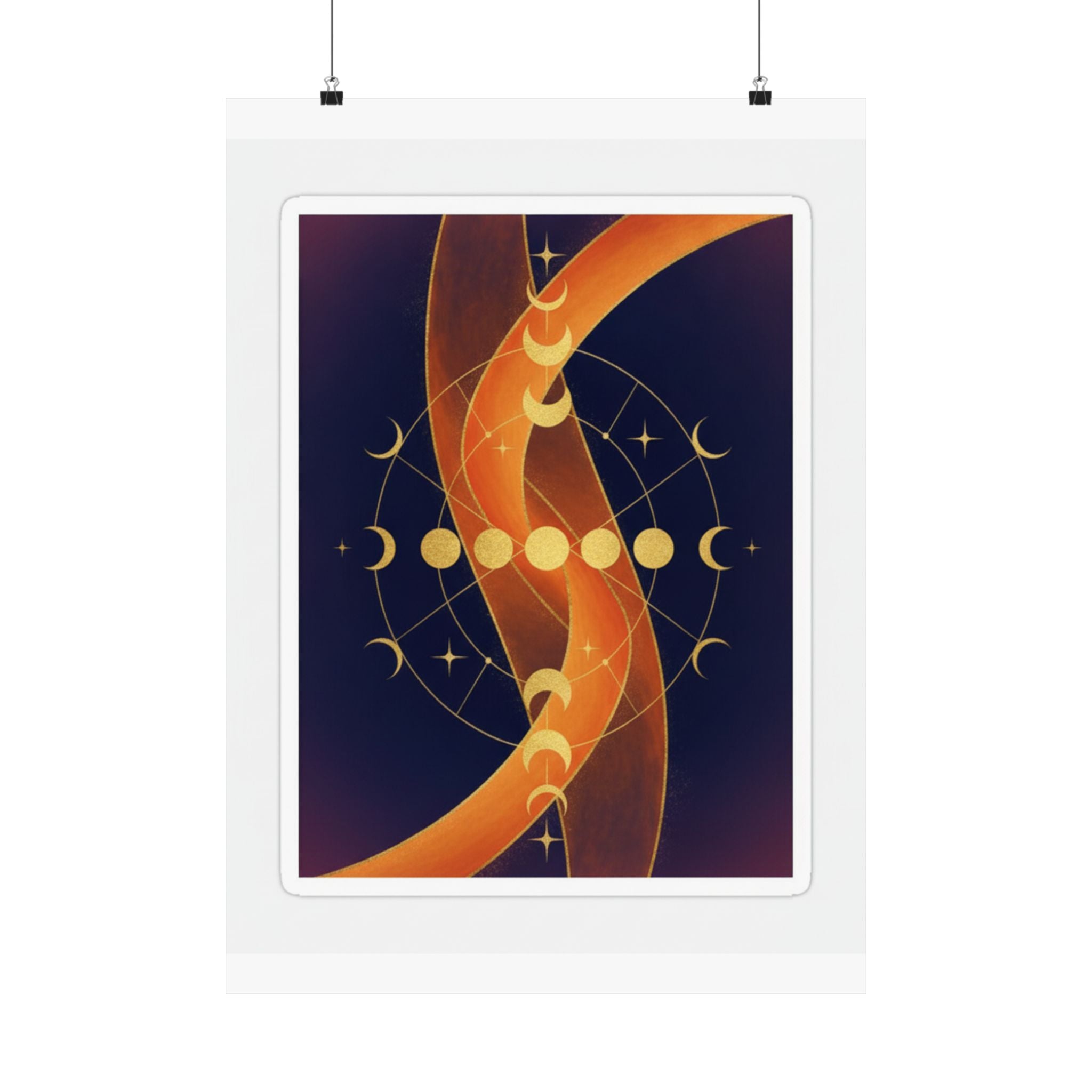 Celestial — Abstract — Matte Poster