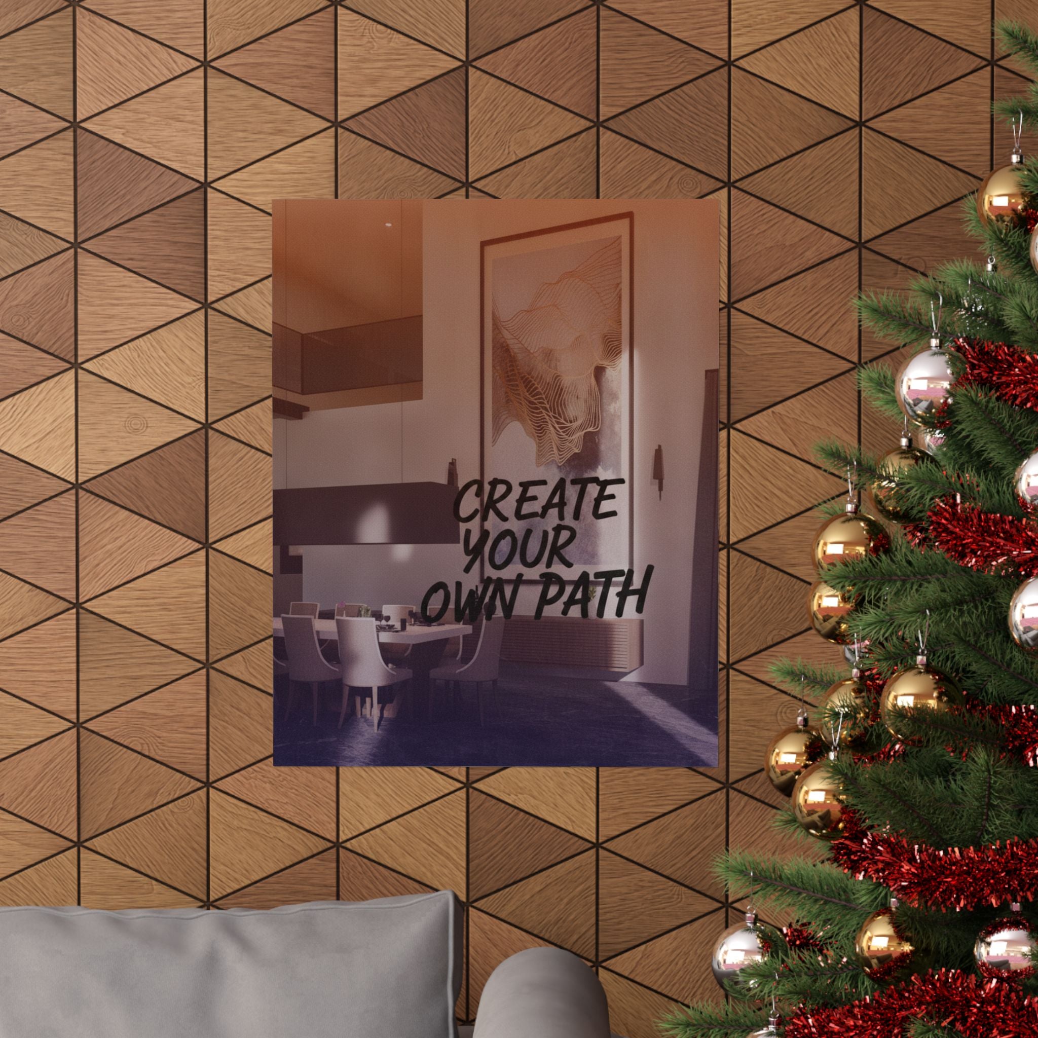 Affirmation — Abstract — Matte Poster
