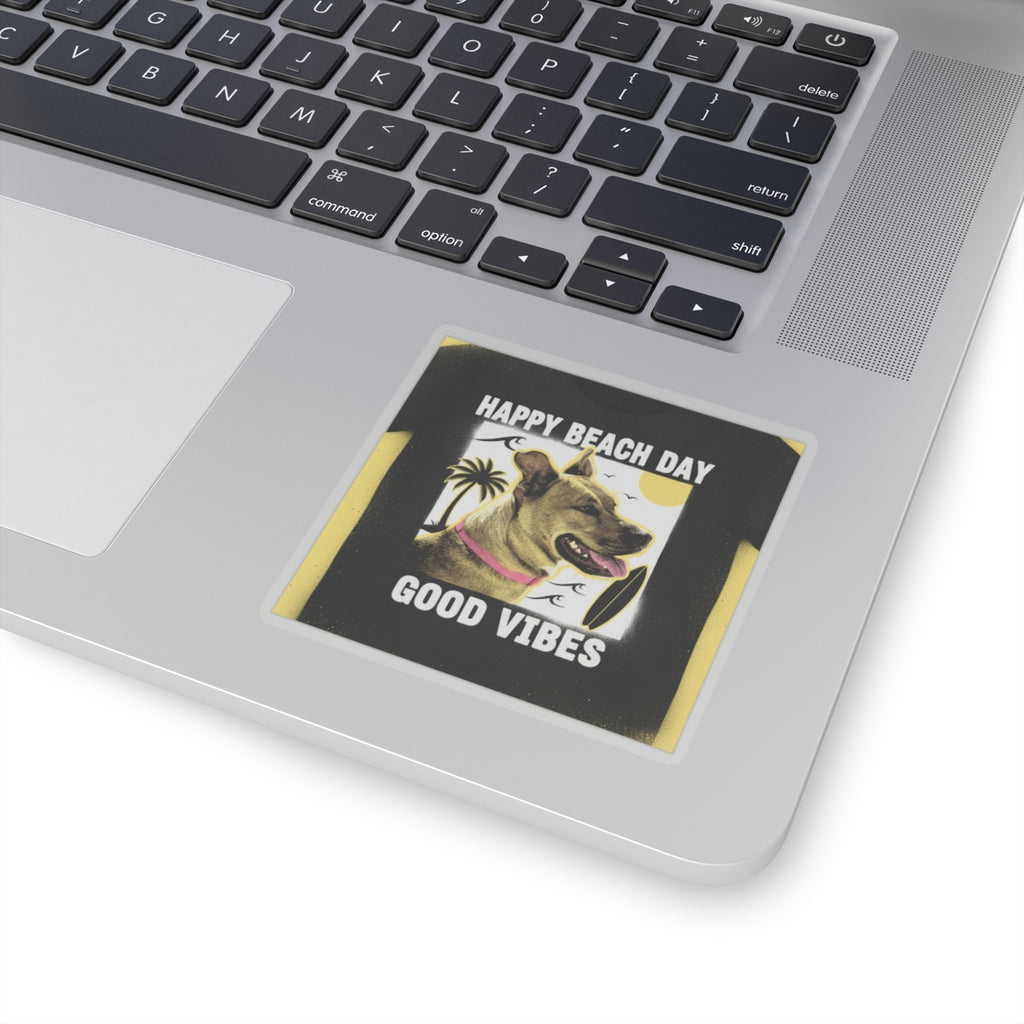 Streetwear Collage — Dog — Kiss-Cut Sticker