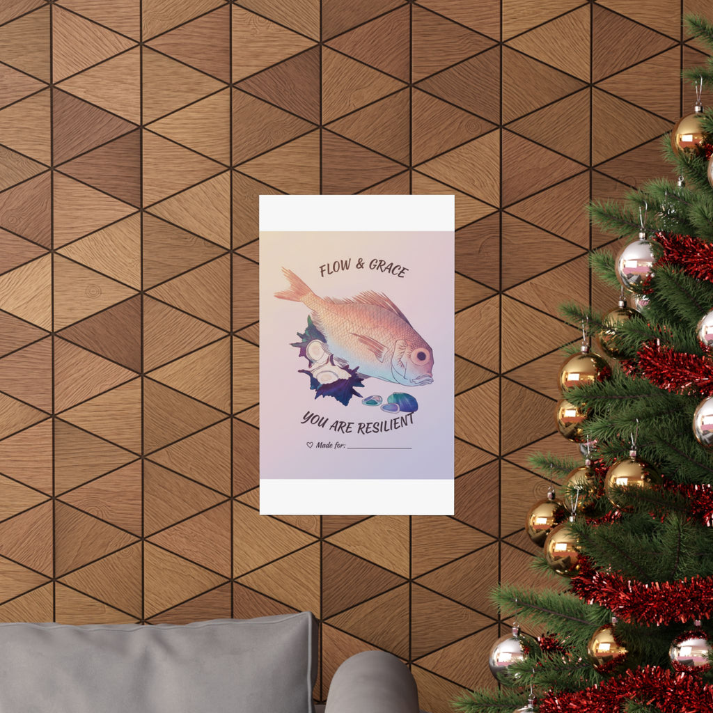 Affirmation — Tai Fish And Top-Shells — Matte Poster