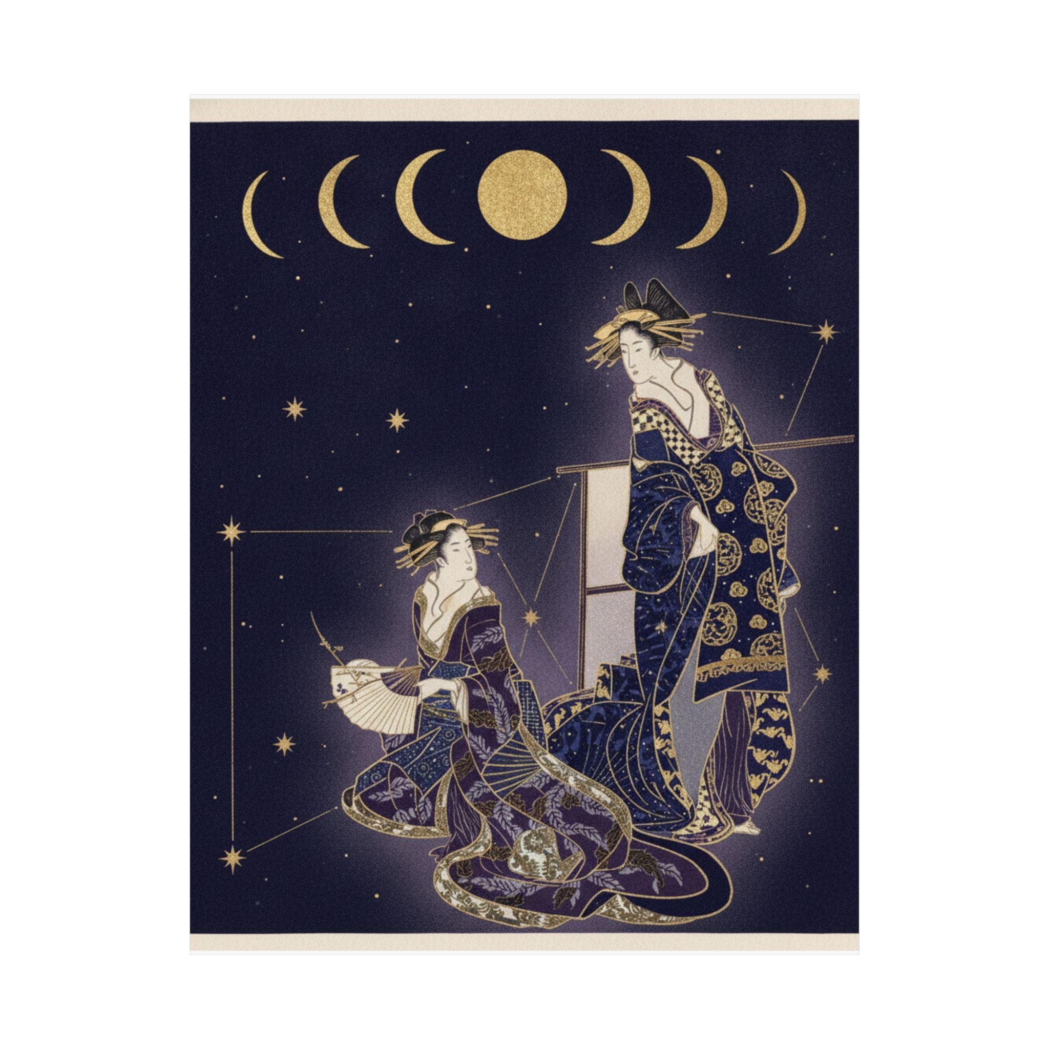 Celestial — Two Courtesans — Matte Poster