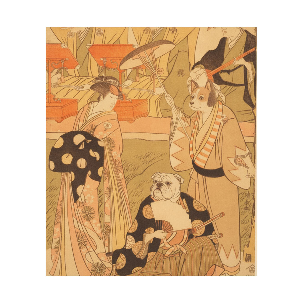 Southern Sunset — Theatrical Scene, With Musicians — Matte Poster