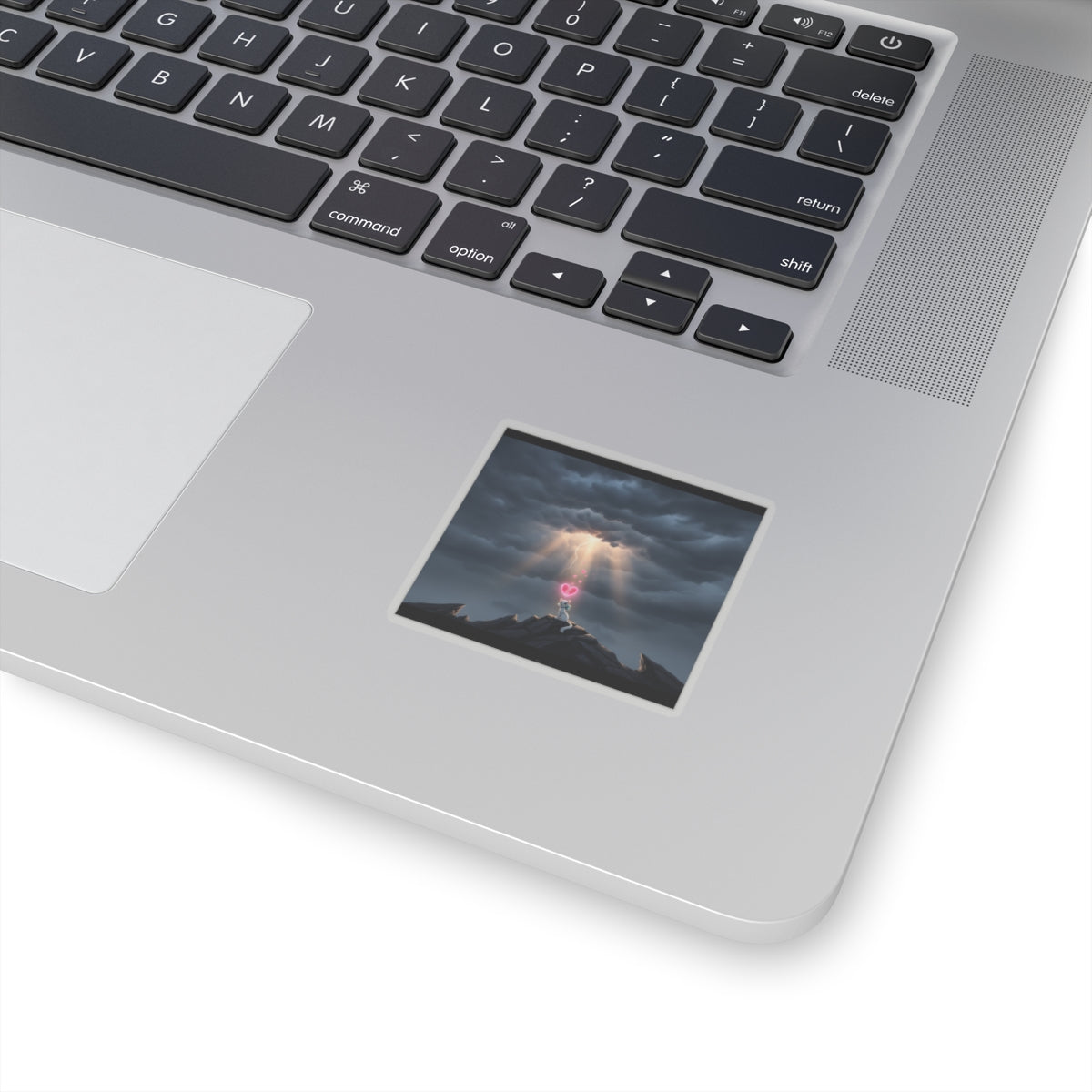 Dramatic Storm — Cat — Kiss-Cut Sticker