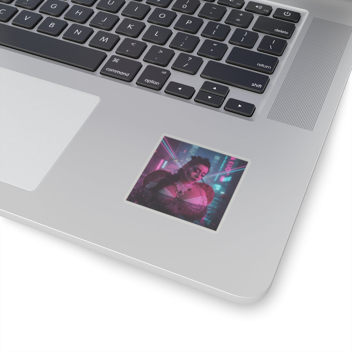 Neon Noir — Person — Kiss-Cut Sticker