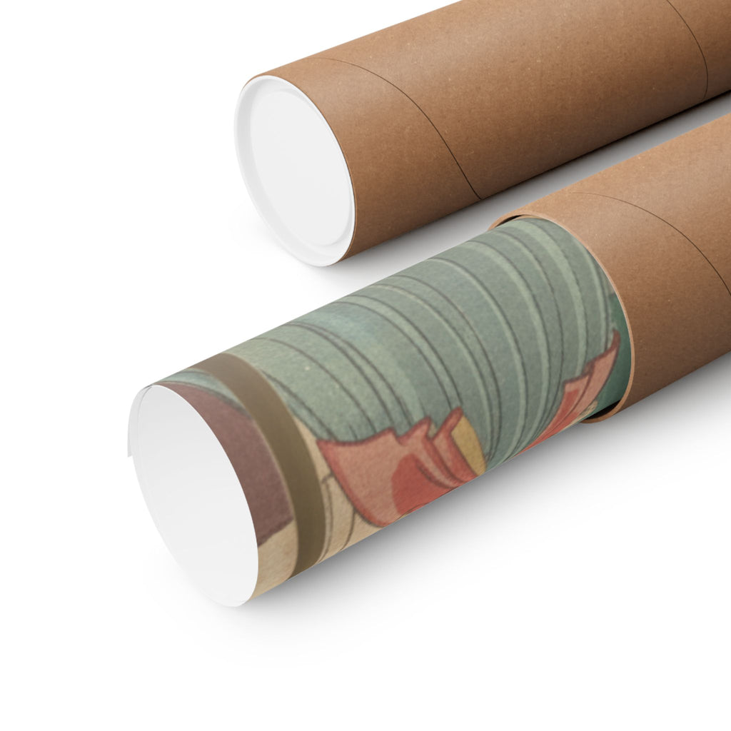 Product Marketing — People Of The Five Nations Drinking And Eating (Gokakoku Jinbutsu Dontaku No Zu) — Matte Poster