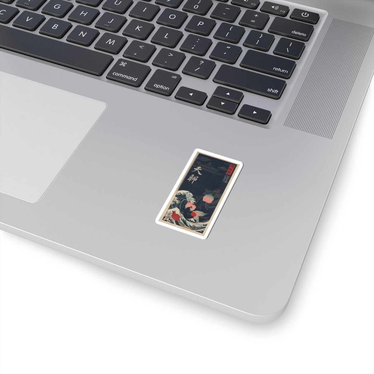 Japanese Street — Winter Cherries — Kiss-Cut Sticker