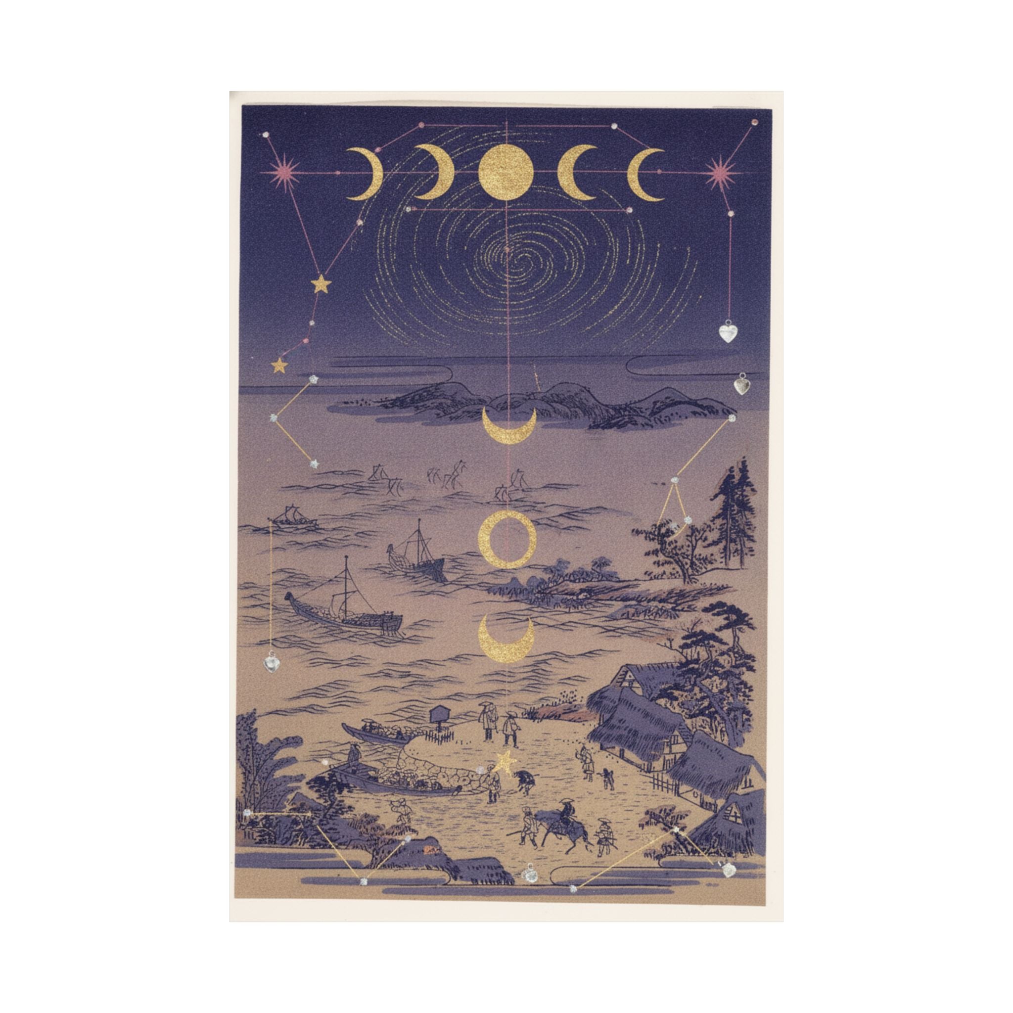 Celestial — Sails Returning To Yahashi — Matte Poster