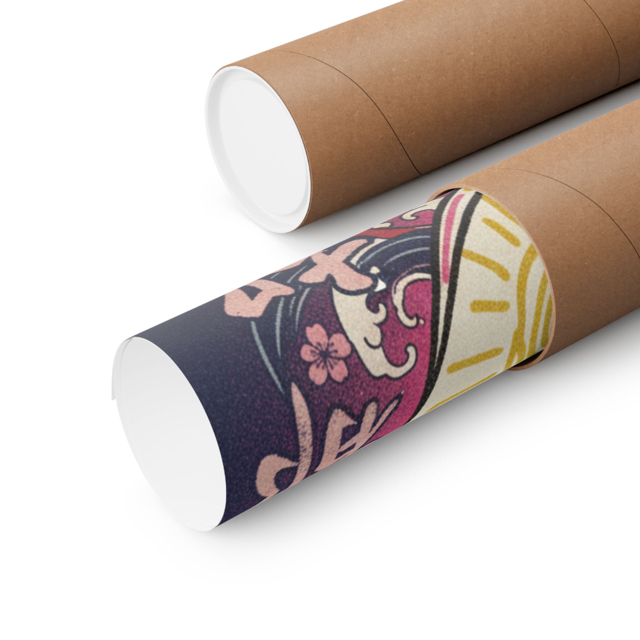 Japanese Street — Cake — Matte Poster