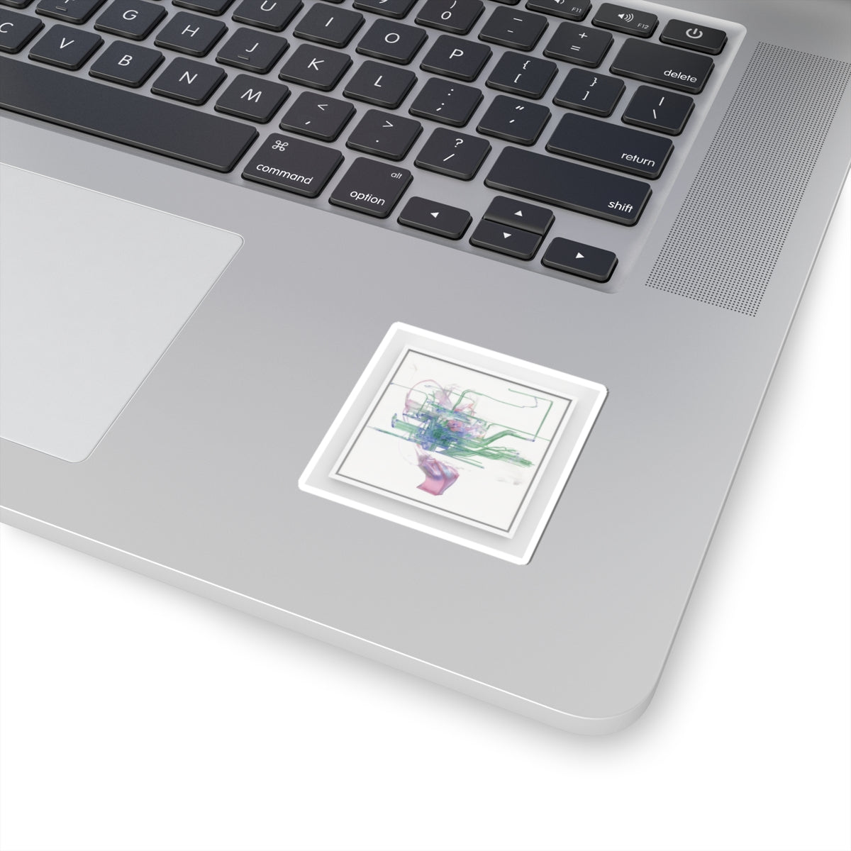 Watercolor — Abstract — Kiss-Cut Sticker