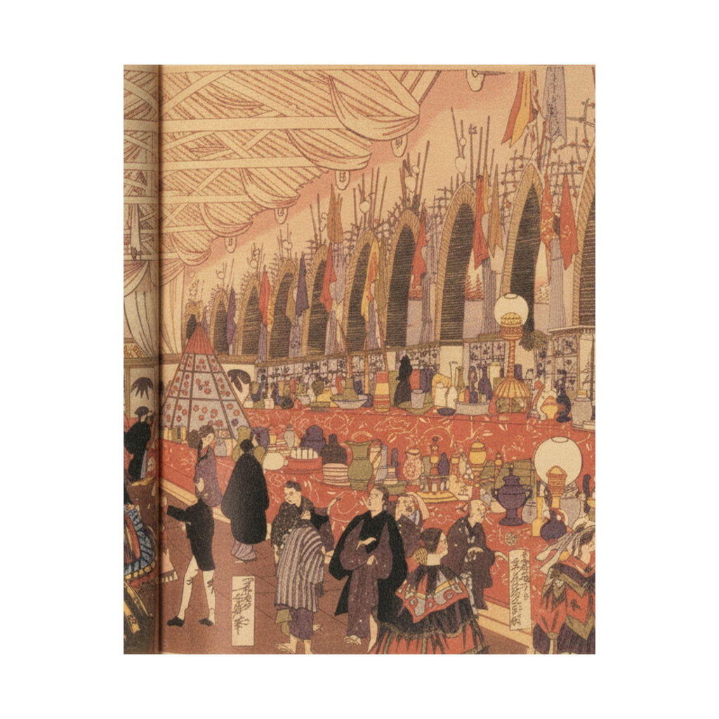 Southern Sunset — Picture Of A Prosperous English Trading Firm In Yokohama — Matte Poster