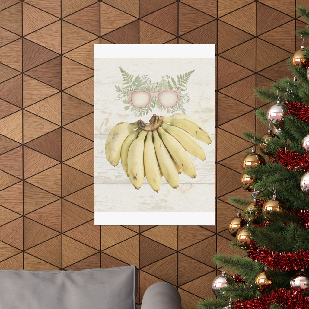 Botanical — Bananas — Matte Poster