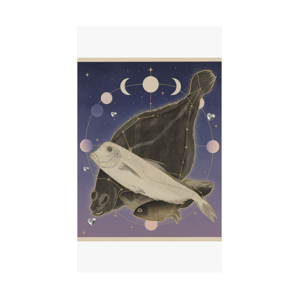 Celestial — Flounder And Other Fishes — Matte Poster