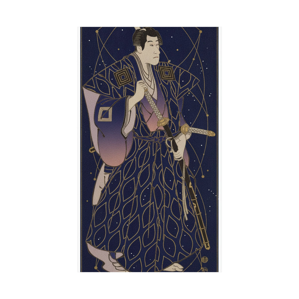 Celestial — Ichikawa Danjuro Vi As Funa Bansaku,Son Of Fuwa Banzayemon — Matte Poster