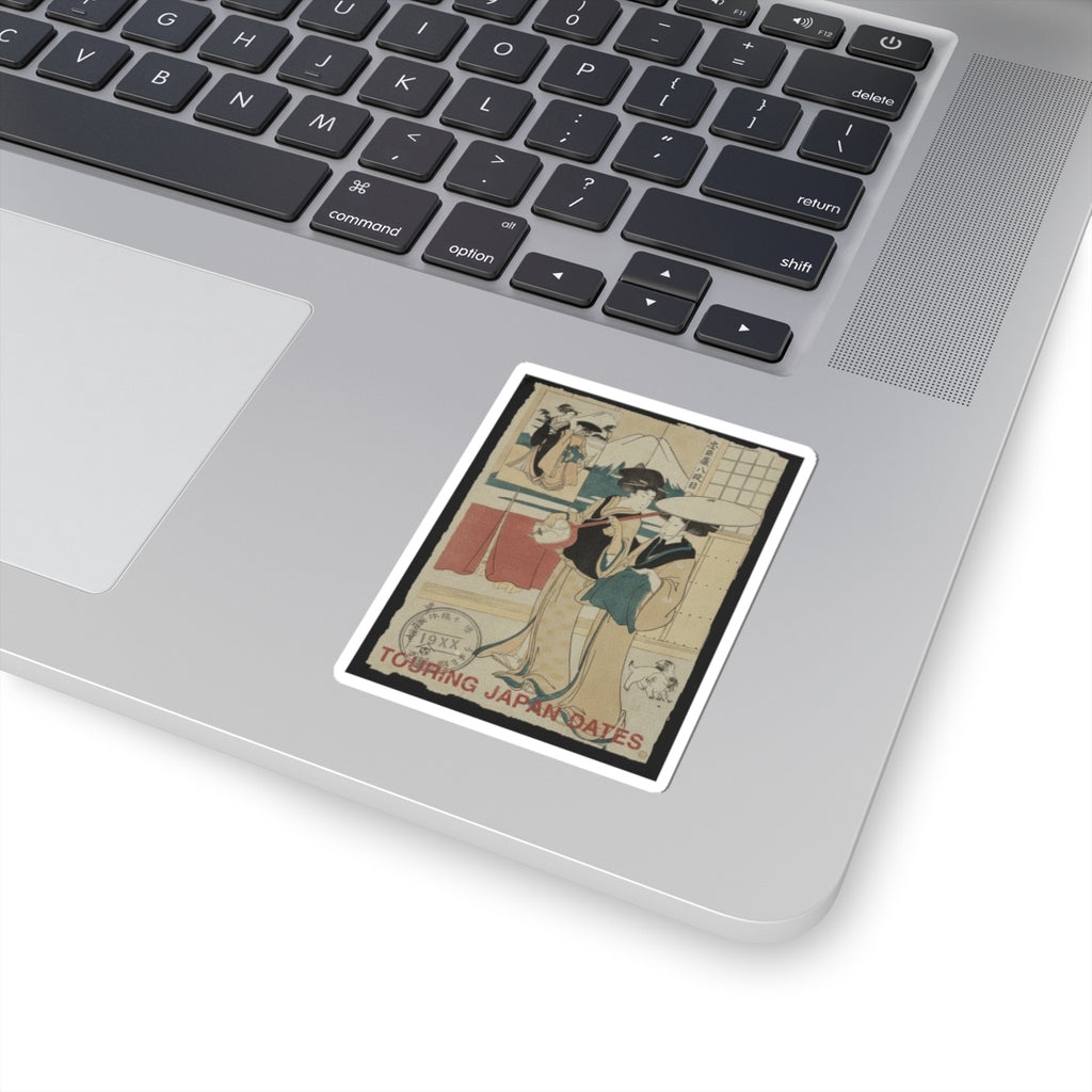 Vintage Bootleg — Two Tori-Oi, Or Itinerant Women Musicians Of The Eta Class — Kiss-Cut Sticker