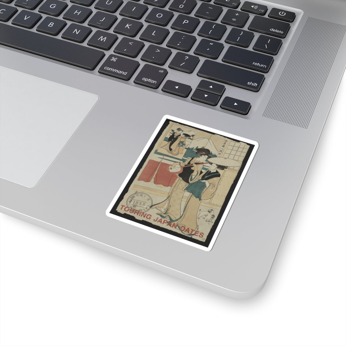Vintage Bootleg — Two Tori-Oi, Or Itinerant Women Musicians Of The Eta Class — Kiss-Cut Sticker
