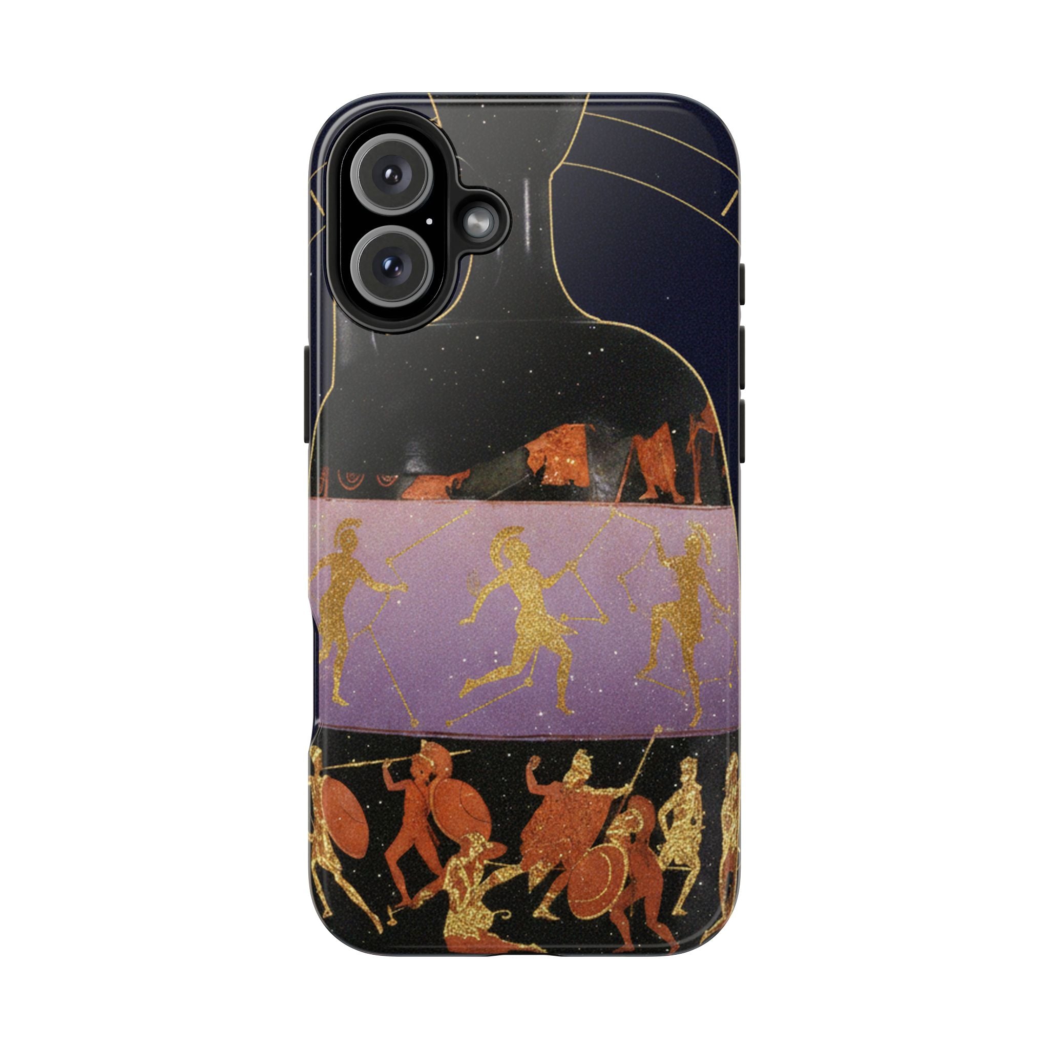 Ancient Greek Red-Figure Warriors Tough Phone Case